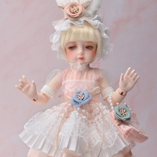 (선주문) [USD] Rabbit Dress Set (Pink)