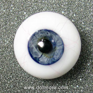 [16mm] Glass Blood eye (Blue)