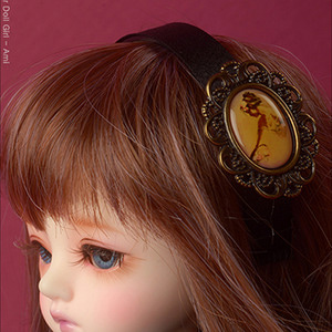 MSD &amp; SD - Brown Lady Hairband (423)