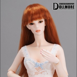 *(4-5) Long Straight Wig (D. Carrot)